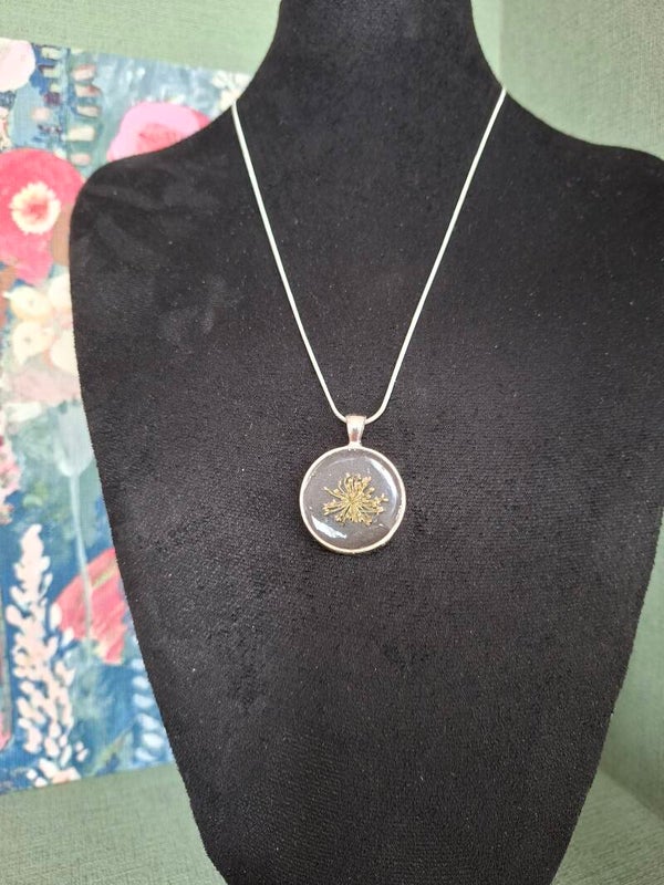 Ketting bloem rond