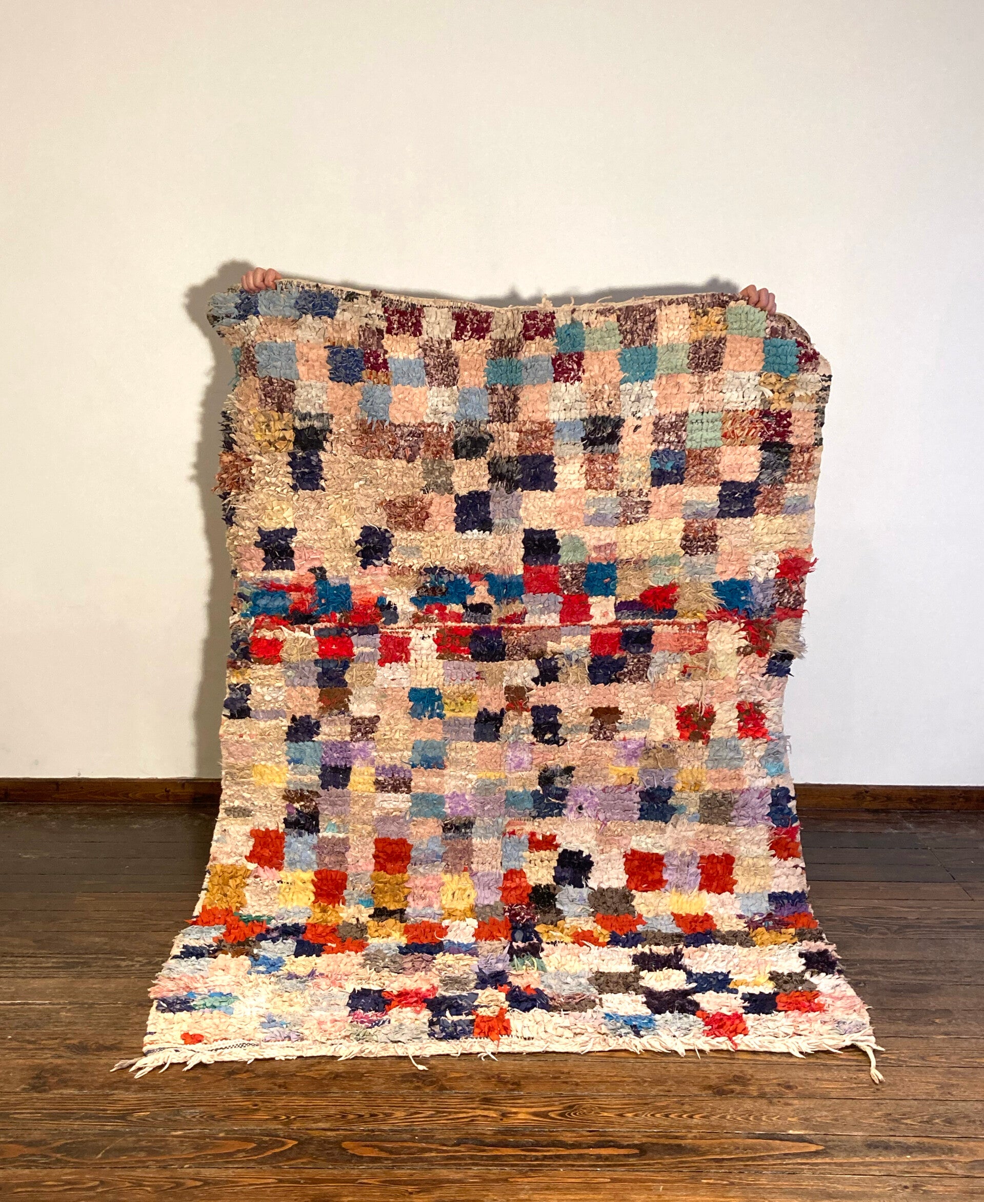 Bouchrouite - vintage Moroccan rug