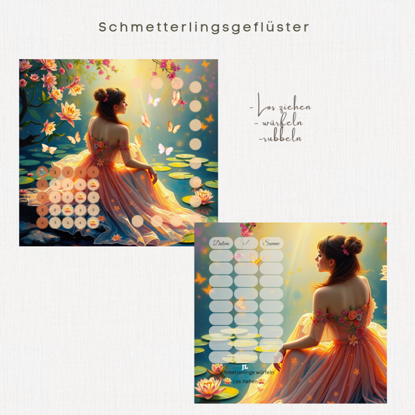 Schmetterlingsgeflüster A6 B Ware