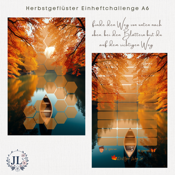 Herbstgeflüster Einheftchallenge A6