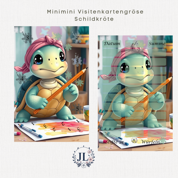 Miniminis Schildkröte