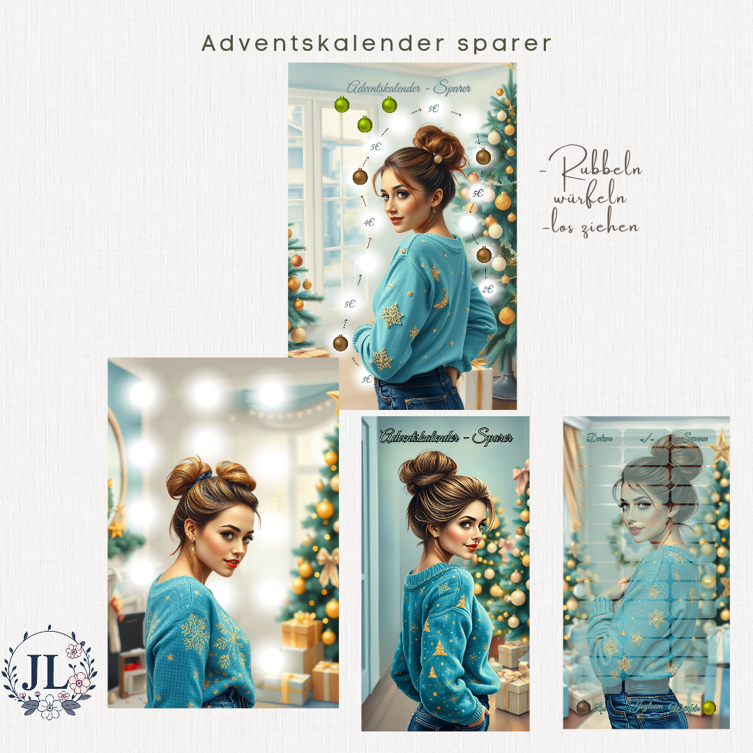 Adventskalender Sparer A6