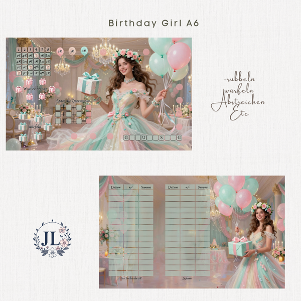 Birthday Girl A6