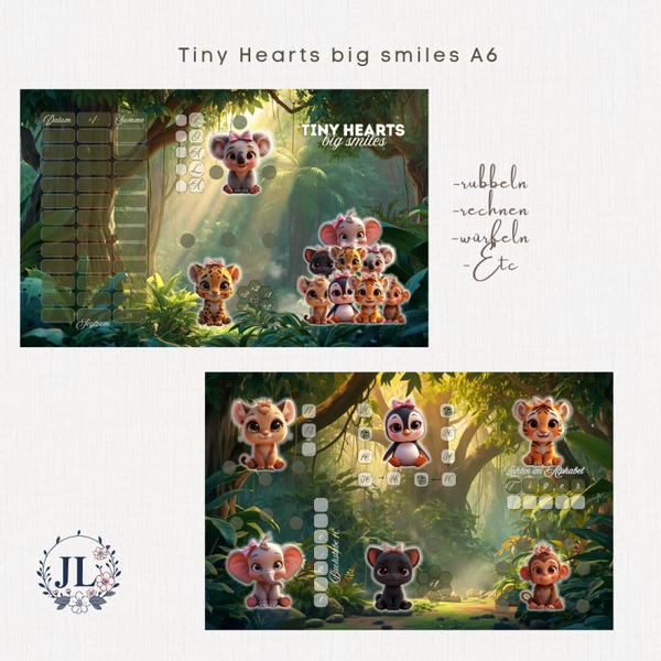 Tiny Hearts big smiles A6
