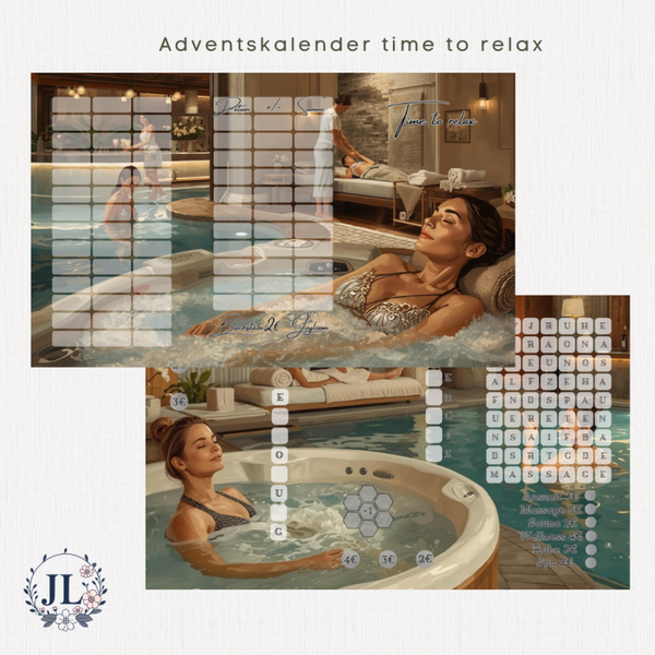 Time to relax vom Adventskalender A6