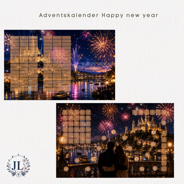 Happy new year vom Adventskalender A6