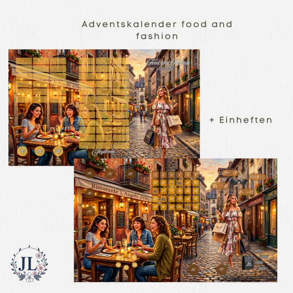 Food and Fashion vom Adventskalender A6
