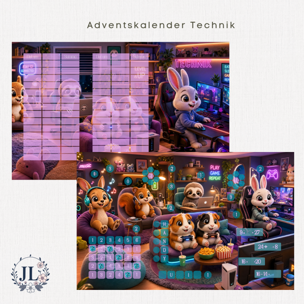 Technik vom Adventskalender A6