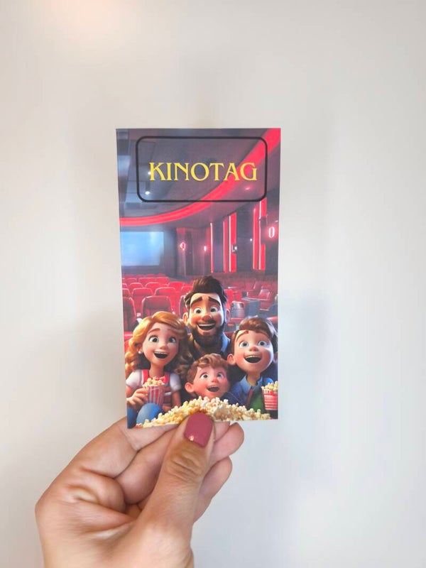 Kinotag A6 Klappkarte