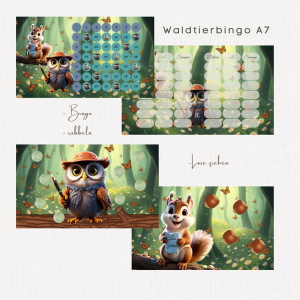 Waldtierbingo A7