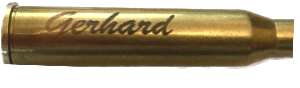 Patronenhülse, Gravur