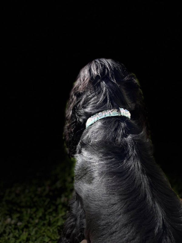 Collier duo menthe