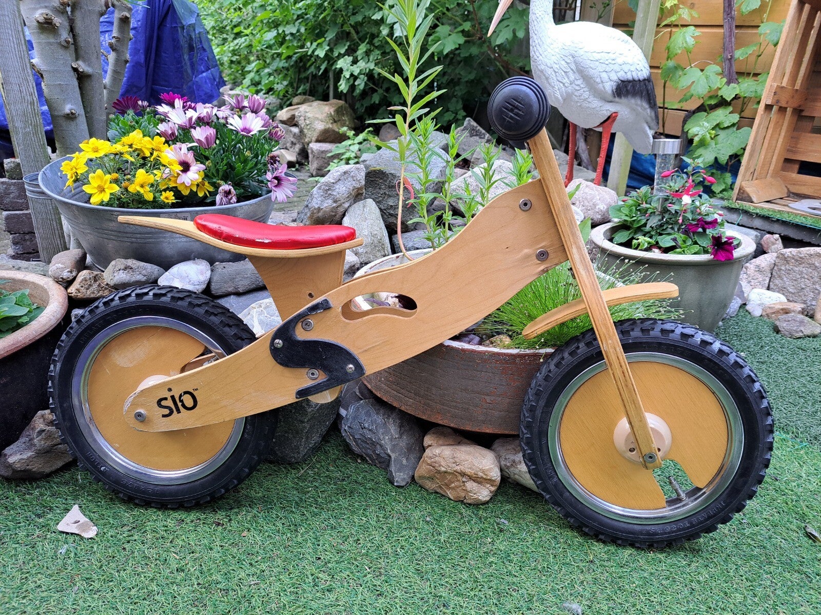Sio Houten Loopfiets voor Kinderen