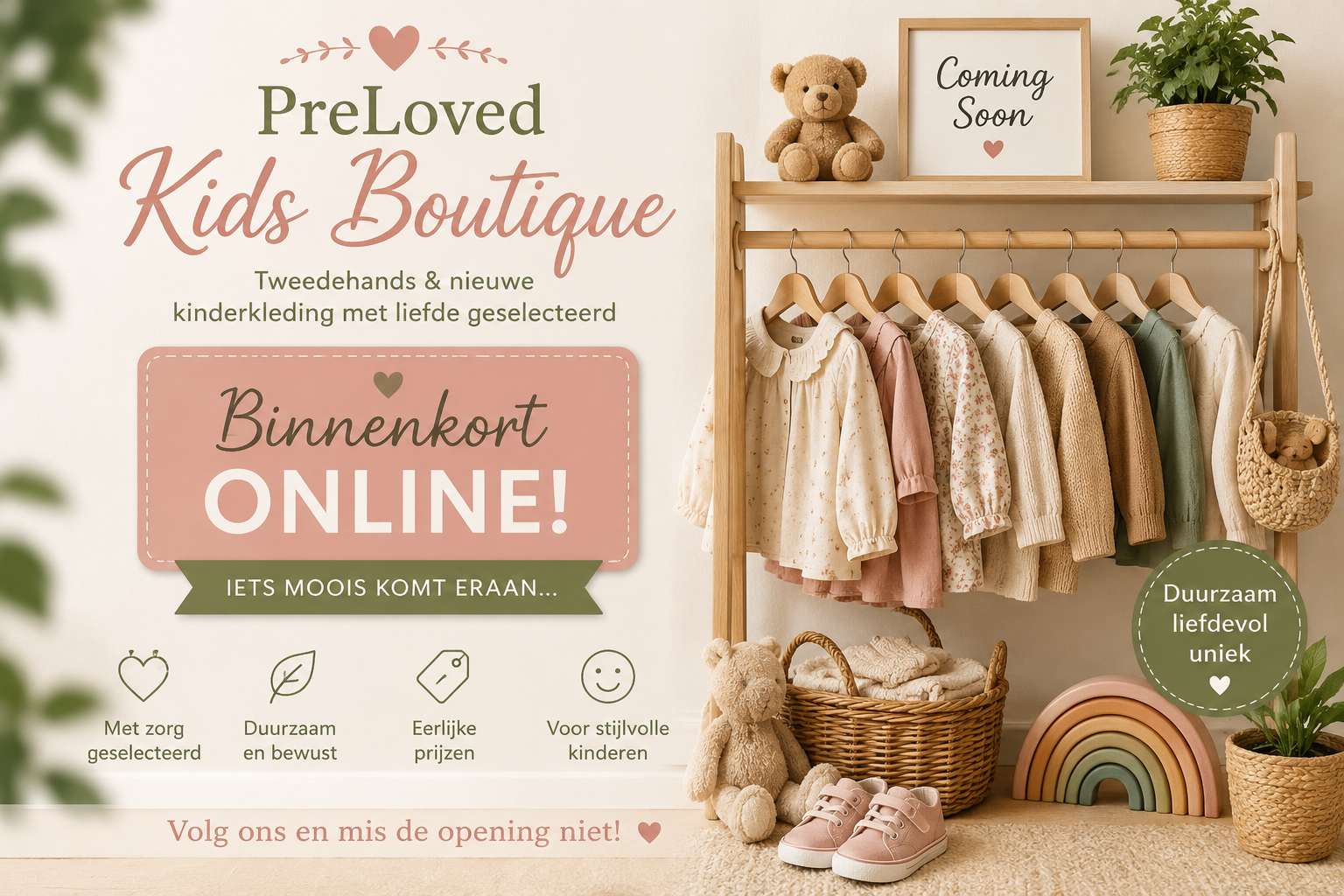 PreLoved Kids Boutique met tweedehands en nieuwe kinderkleding