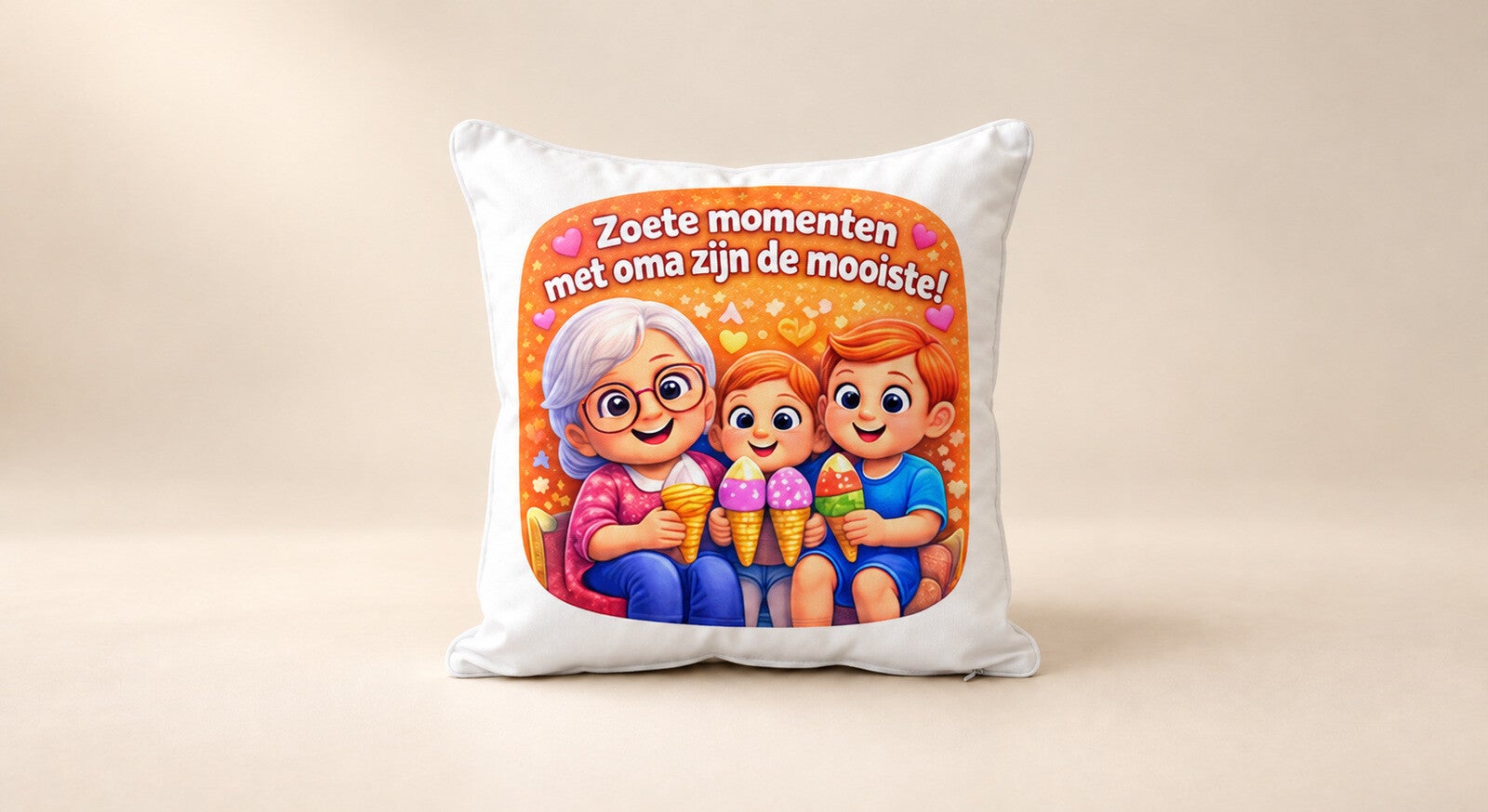 Kussen voor Omadag: Zoete momenten met oma
