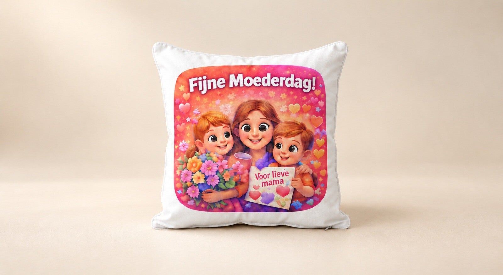 Kussen voor Moederdag: Fijne Moederdag!
