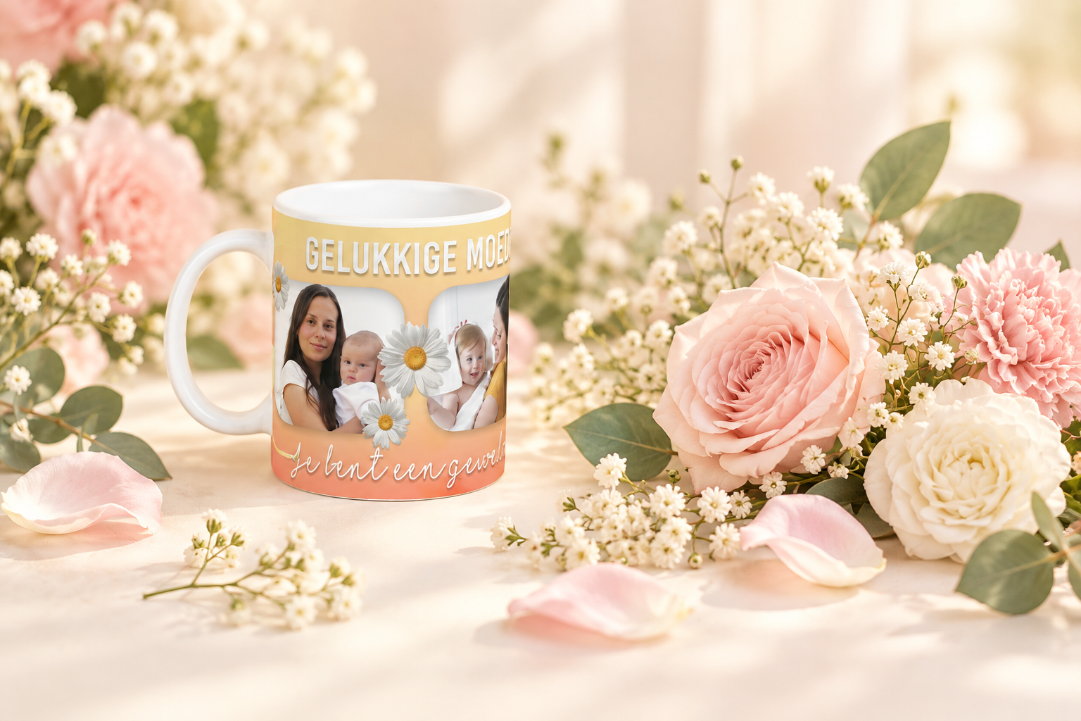 Moederdag mok (patroon nr 3 )