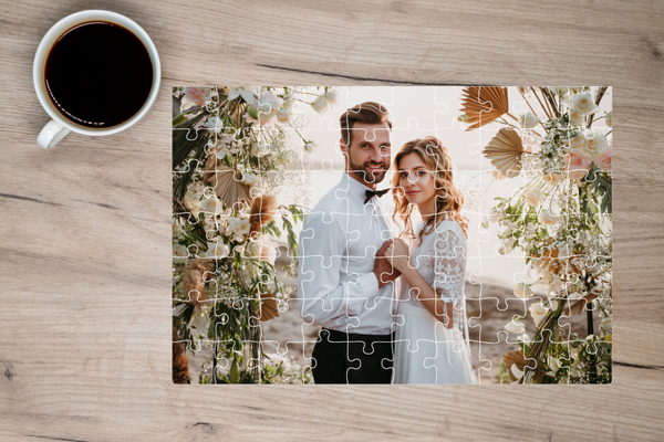 Puzzel met foto 19x28 cm, 70 stukjes