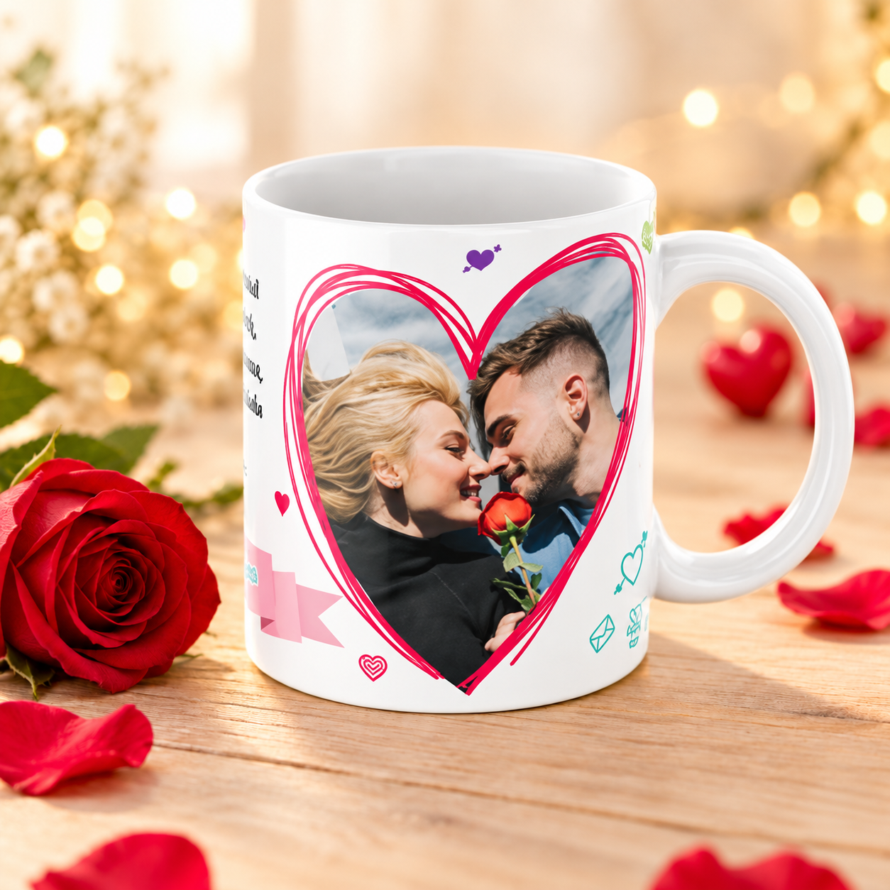 Valentijnsmok (ontwerp nr. 12)