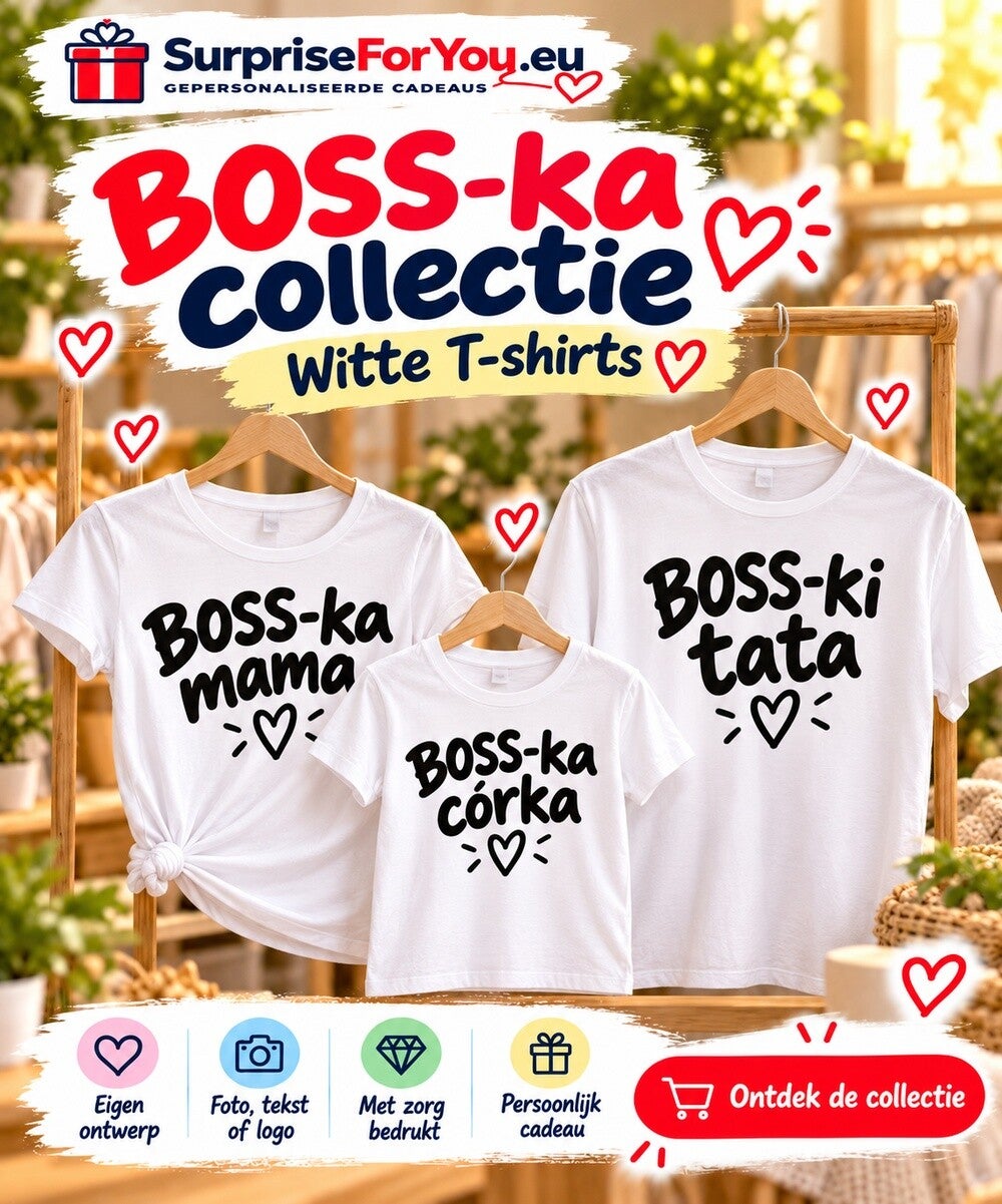 BOSS-ka collectie witte T-shirts