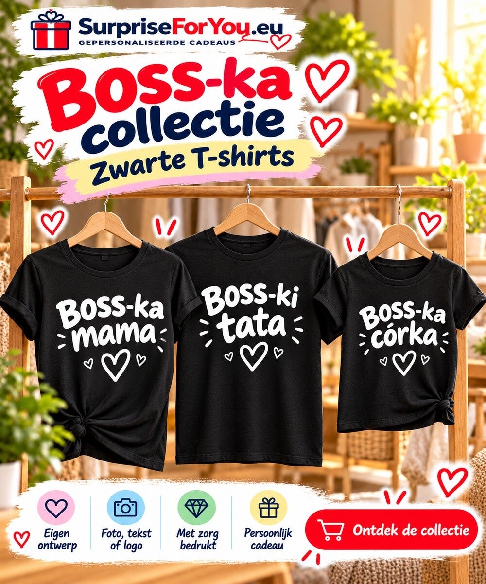 BOSS-ka collectie zwarte T-shirts