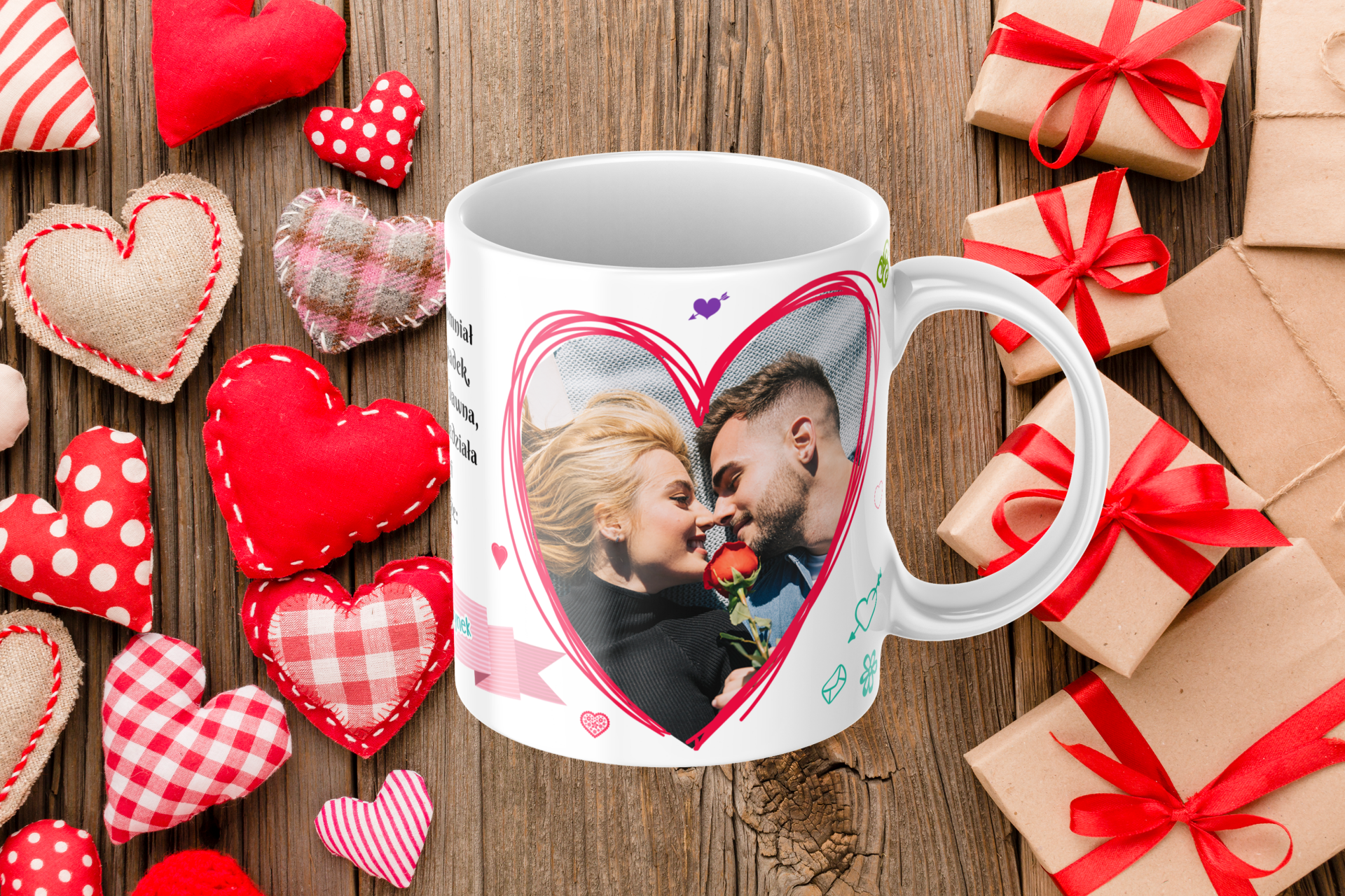 Valentijns mok (patroon nr 12 )