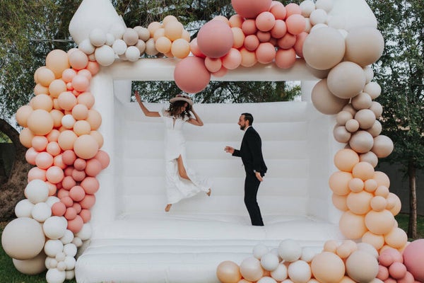 Large Bounce Castle Balloon Decorations