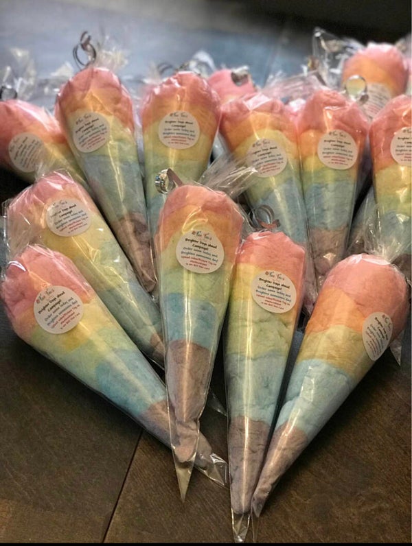 Cotton Candy Cone Bag