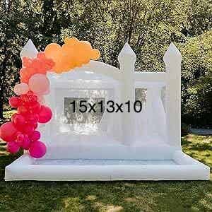 15X13X10 White Bounce Castle