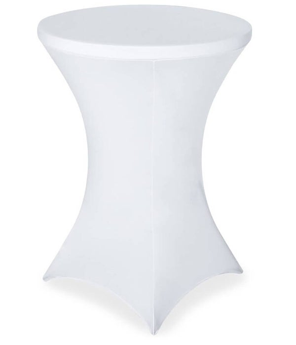 White Cocktail Table Cover