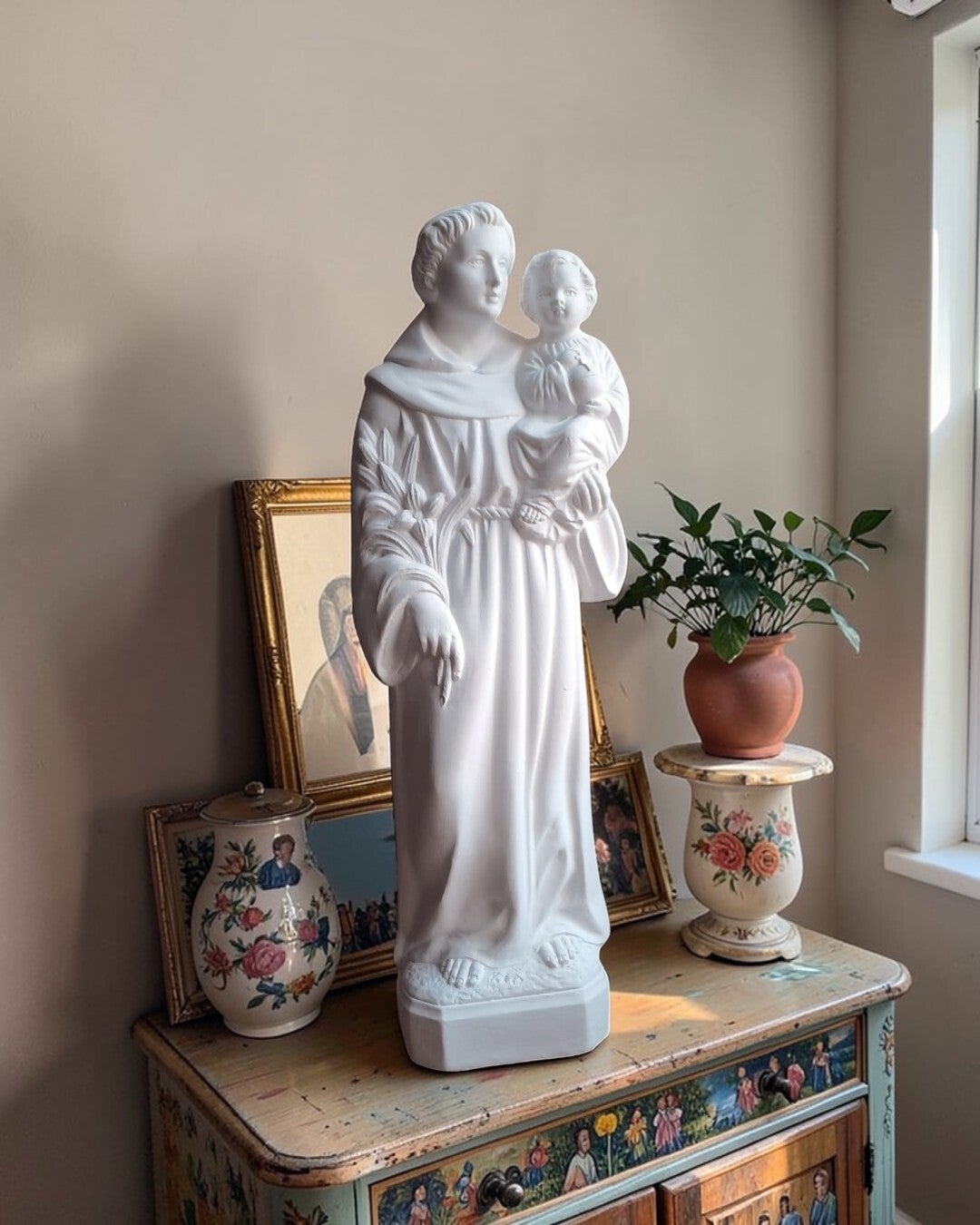 Statue de Saint Antoine - 33cm