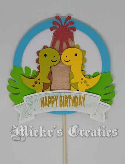 dino's caketopper