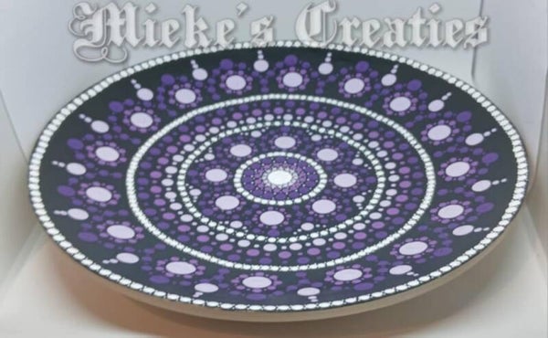 bamboe ronde dienblad