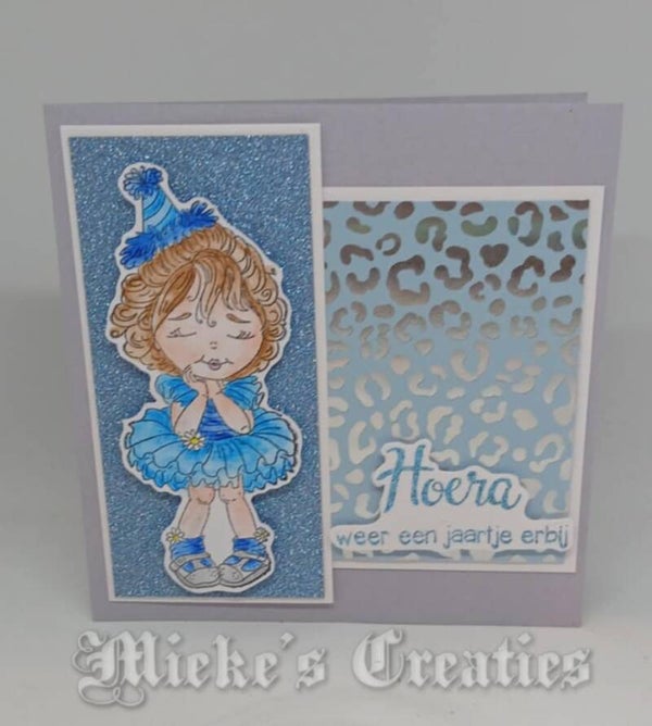 hoera weer een jaartje erbij meisje