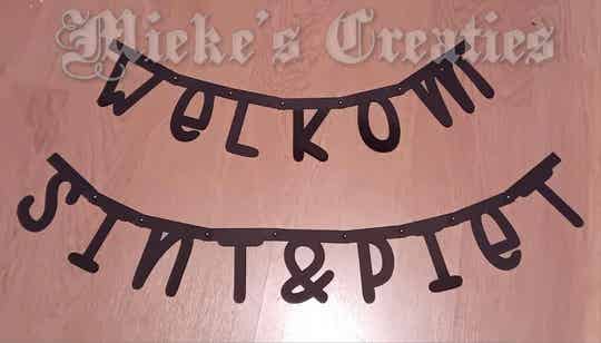 welkom sint & piet slinger