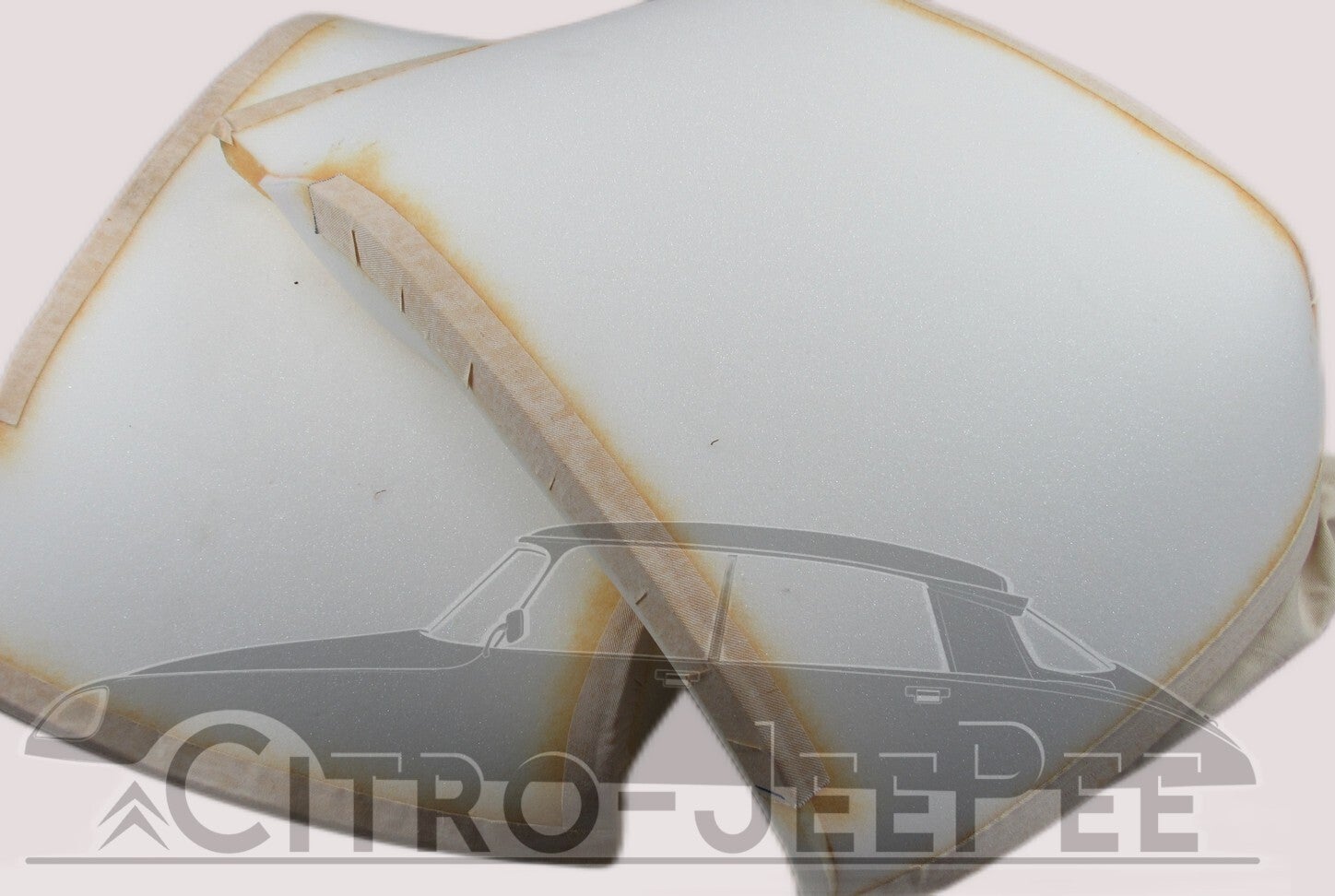 Achterbank schuim Oud type Normaal 1963 - 1968 (rug + zitting)