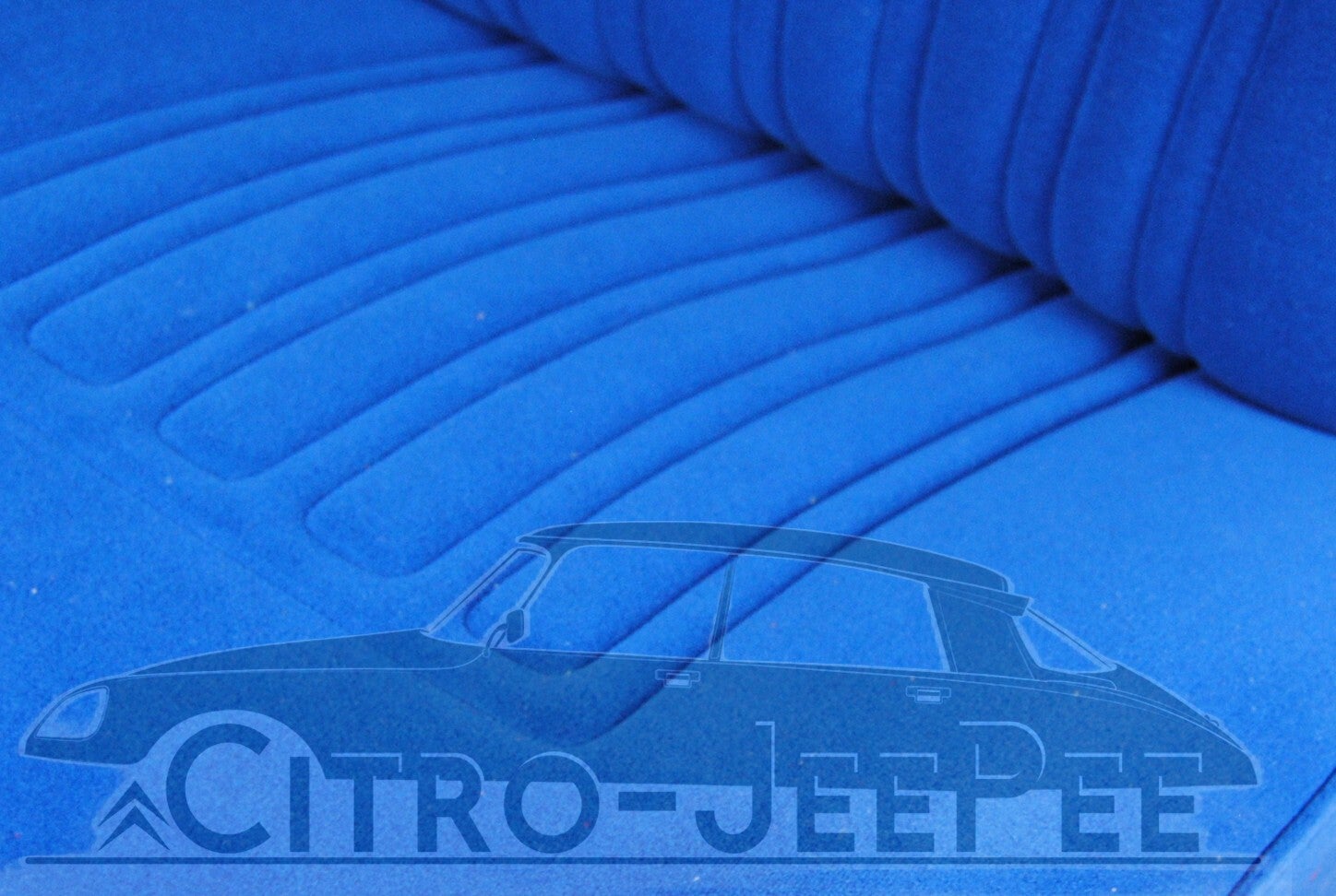 Stof / Non-Pallas Stoelen & Achterbank (wafelpatroon) ID&DS 1969 - 1975