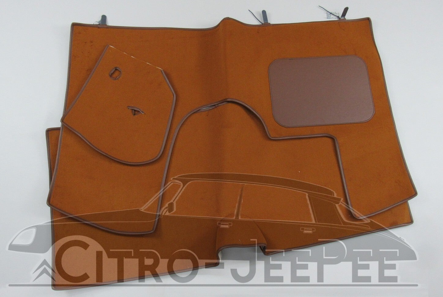 Vloermatten in tapijtstof + Remknop Berline & Break