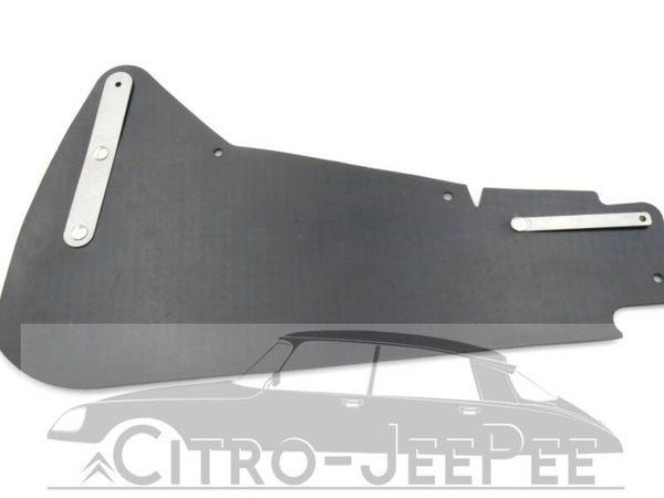 Achterpaneel: (spatbord)  spatlap links Citroen ID & DS