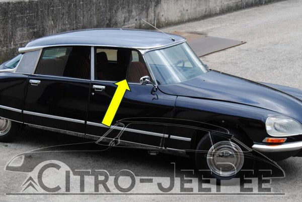 Ruit voorzijde portier Citroen Berline  (alleen afhalen)