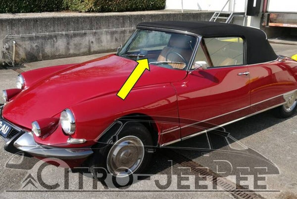 Ruit voorzijde Citroen Cabriolet (alleen afhalen)