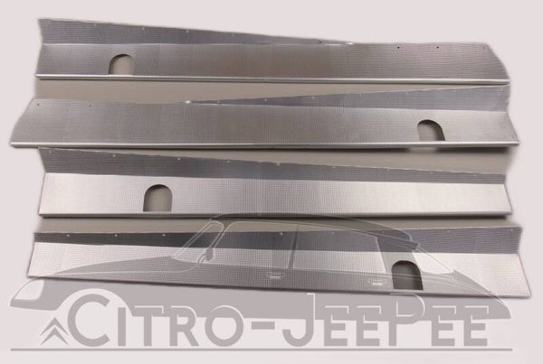 Dorpelplaten wafelpatroon ID Break & DS Cabriolet Aluminium