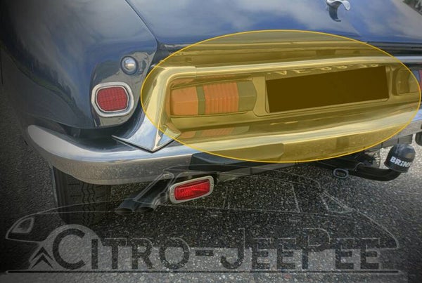 Bumper Kentekenplaathouder Achterzijde  Polyester