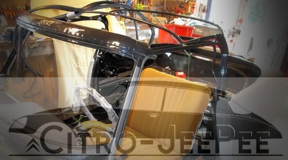 Kapconstructie   Citroen ID & DS  Cabriolet