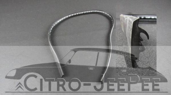 Rubber tussen frame voorruit en kap Citroen ID & DS  Cabriolet