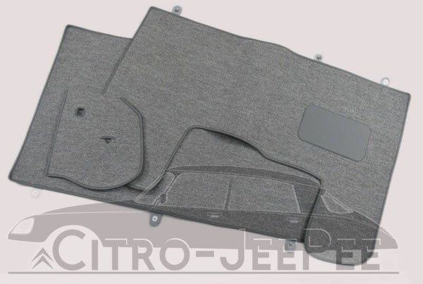 Vloermatten  '60 DS + Remknop Berline & Break