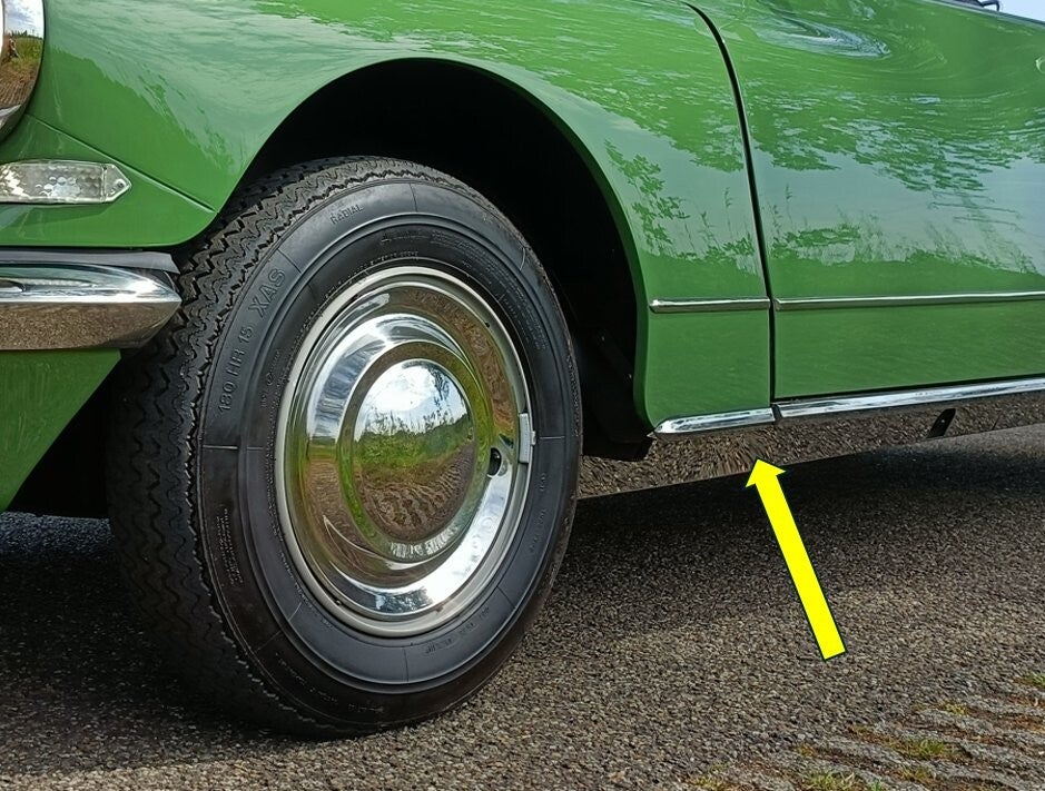 Dorpelplaten Mat ID & DS RVS Citroen Berline