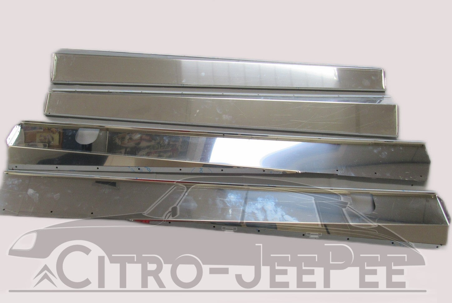 Dorpelplaten glans ID & DS RVS