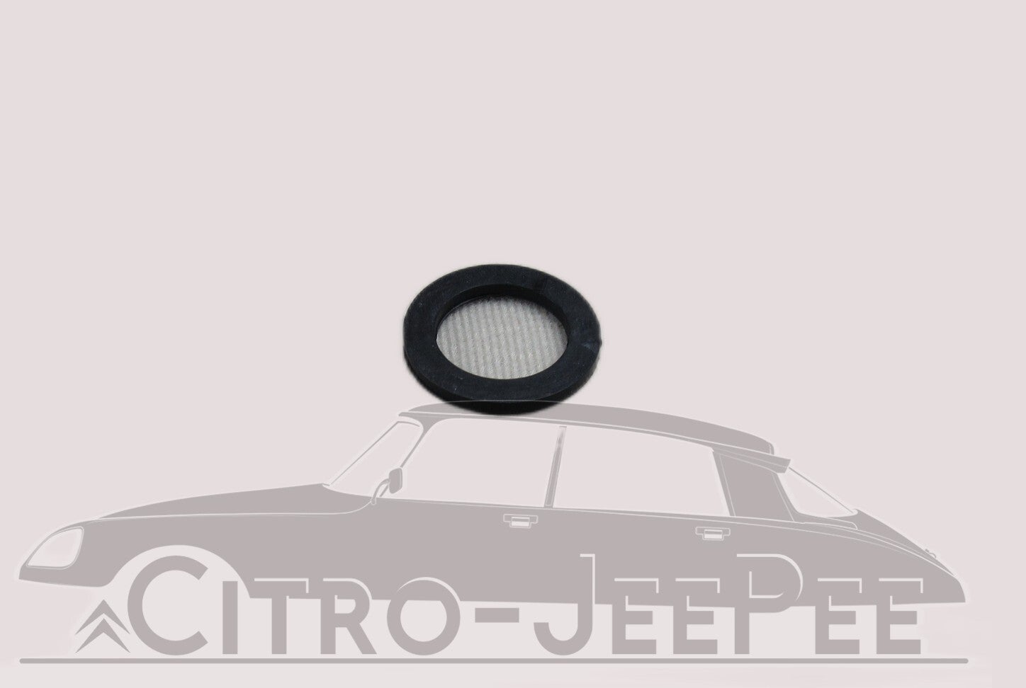 Kofferklep slothouder  rubber afdicht-ring