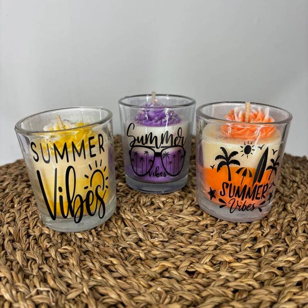Bougie en verre Transparent 70GR